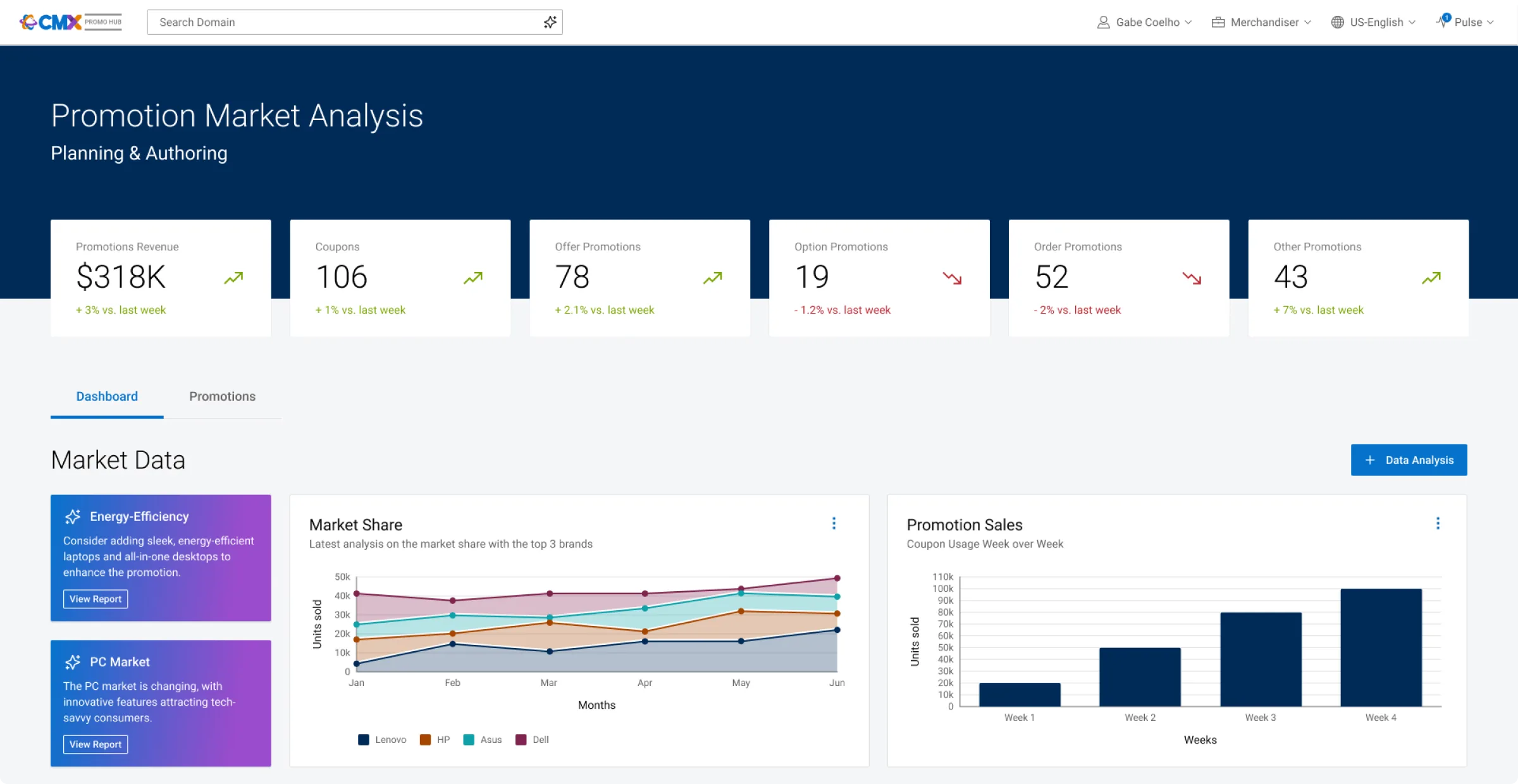 Promotion Market Analysis: the shared view concept for planning and authoring promotions